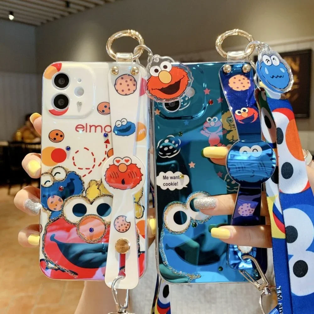 ELMO GLAM iPhone Case w/ Crossbody strap or Lanyard - Picture 1 of 13